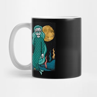 mermaid ghost Mug